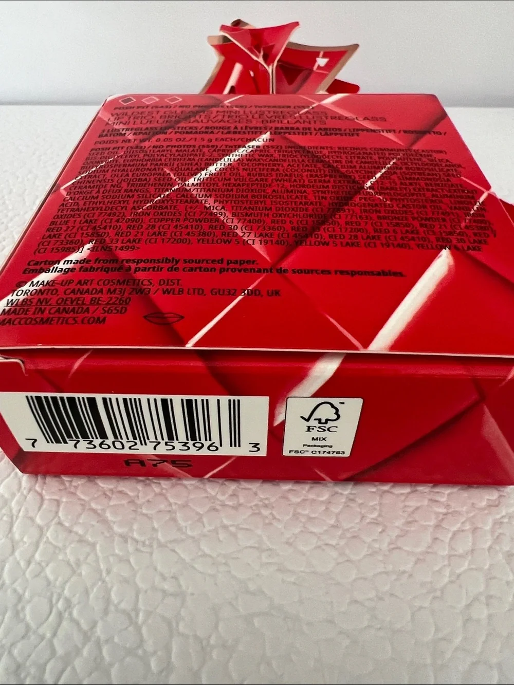 MAC Mini Lustreglass Lipstick Trio